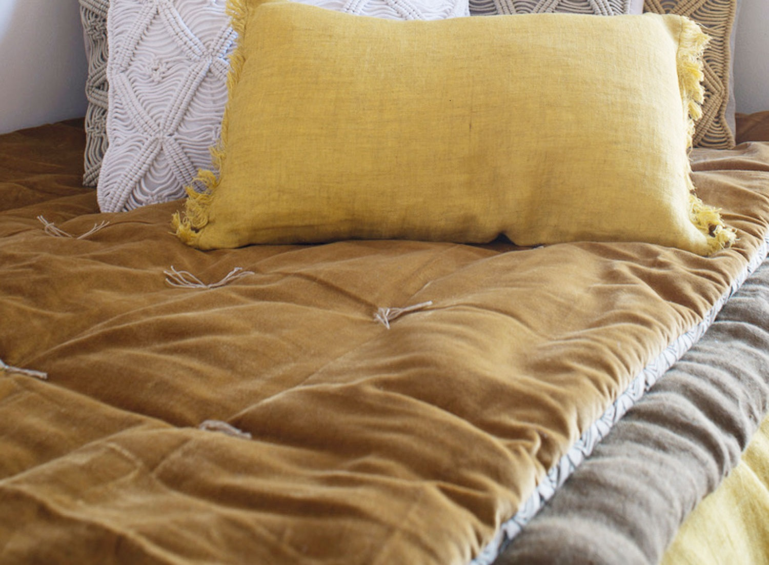 La gamme velours Domino En Fil d'Indienne