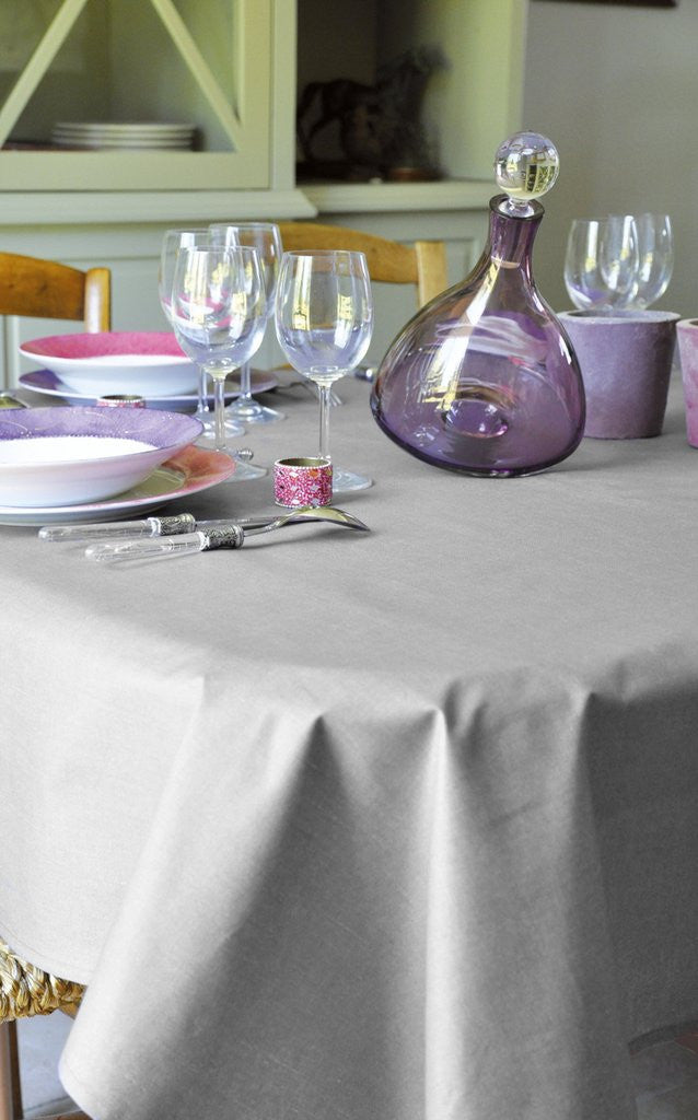 Nappe enduite unie Louvain de chez Stof