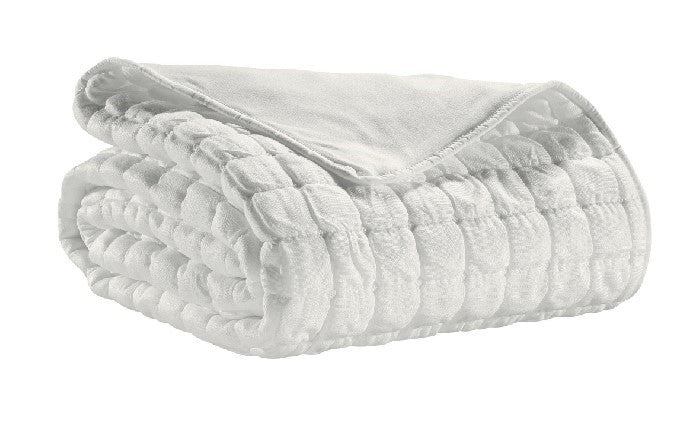 Plaid canapé jeté lit matelassé