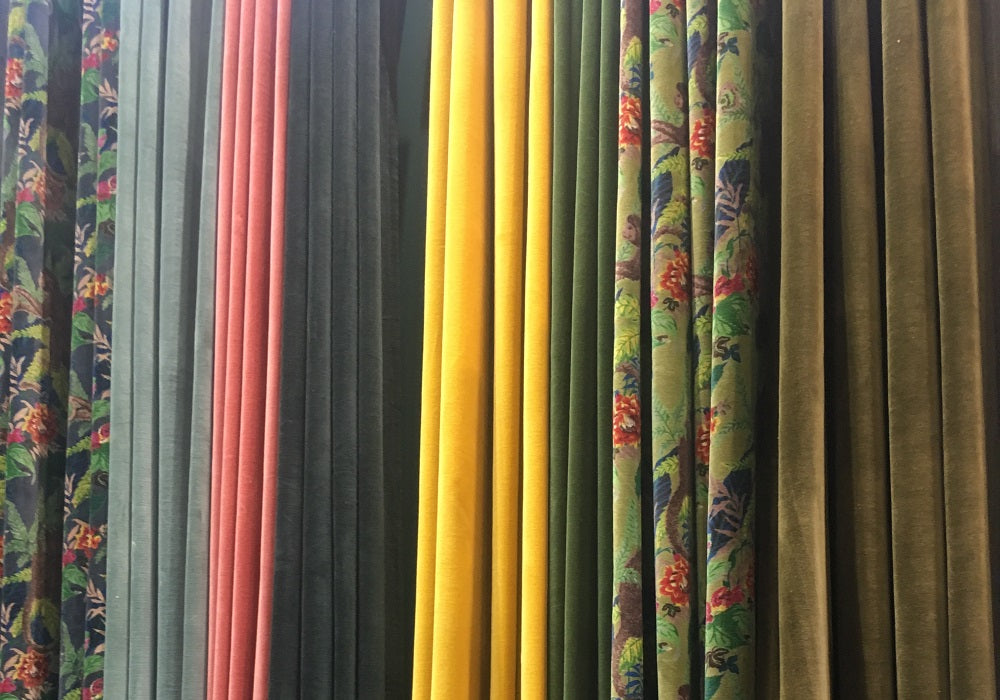 Rideaux en velours Delhi Harmony