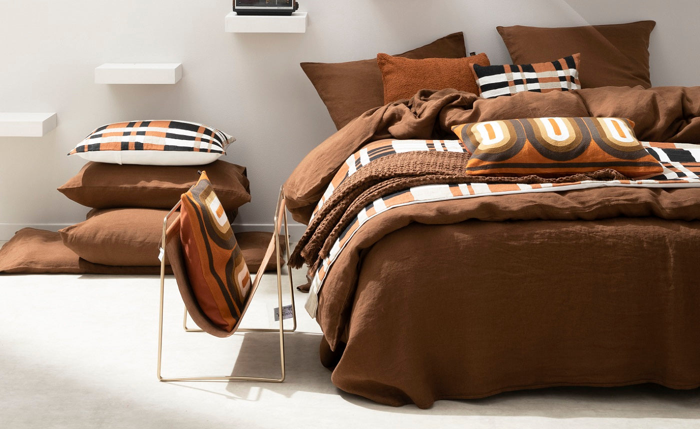 Drap plat lin viti haomy harmony