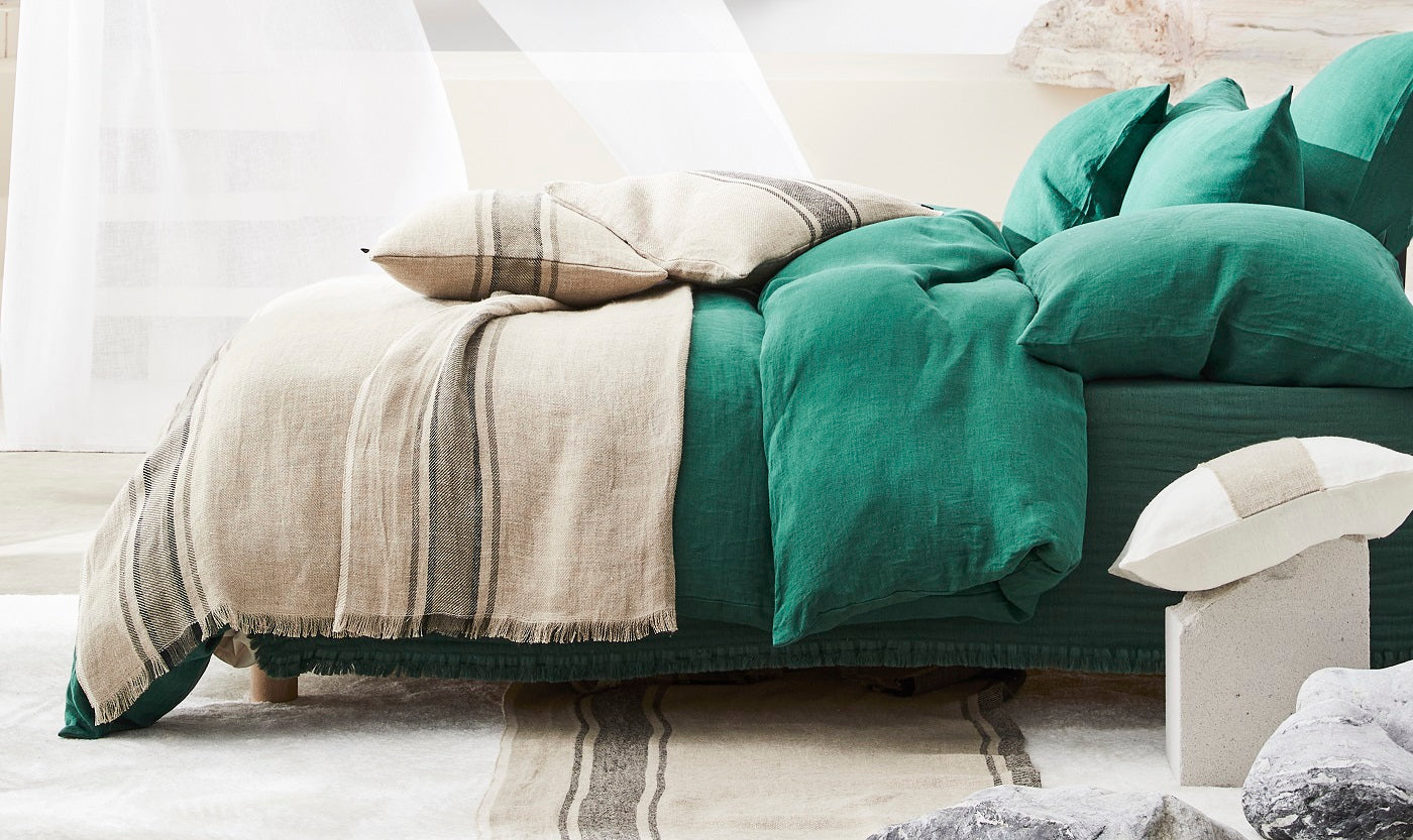 Drap housse lin haomy viti