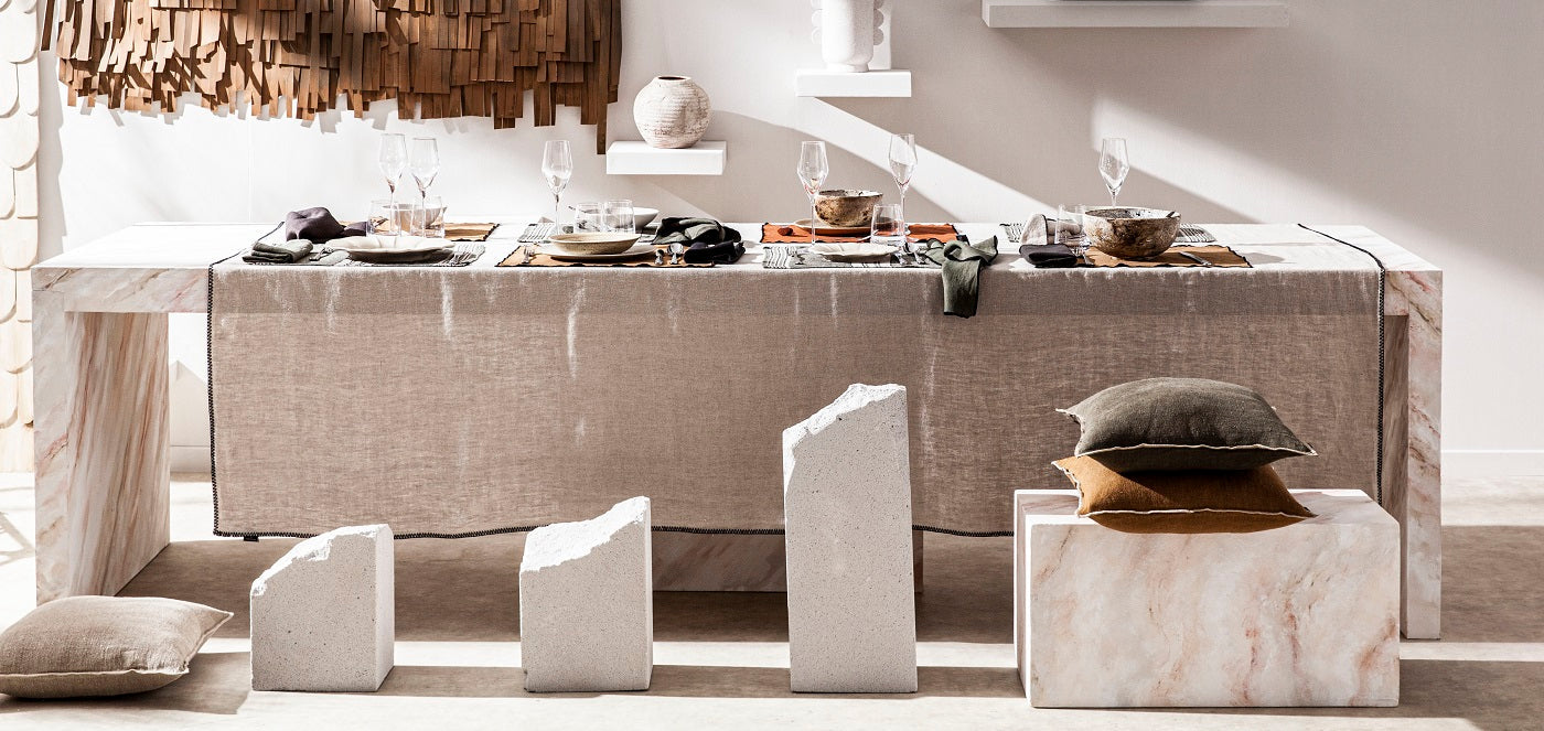 nappes en lin - haomy harmony