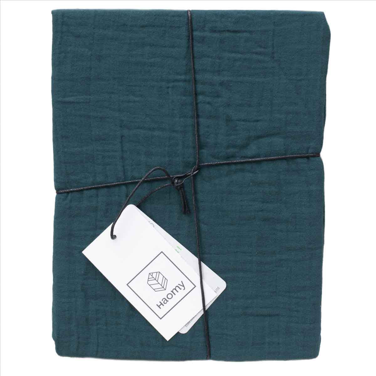 dili-taie-oreiller-gaze-de-coton-carre-ou-rectangle-65x65-cm-et-50x70-cm-bleu-de-prusse-haomy