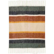 Plaid rayures recyclé Isabel - 4 couleurs - Vivaraise