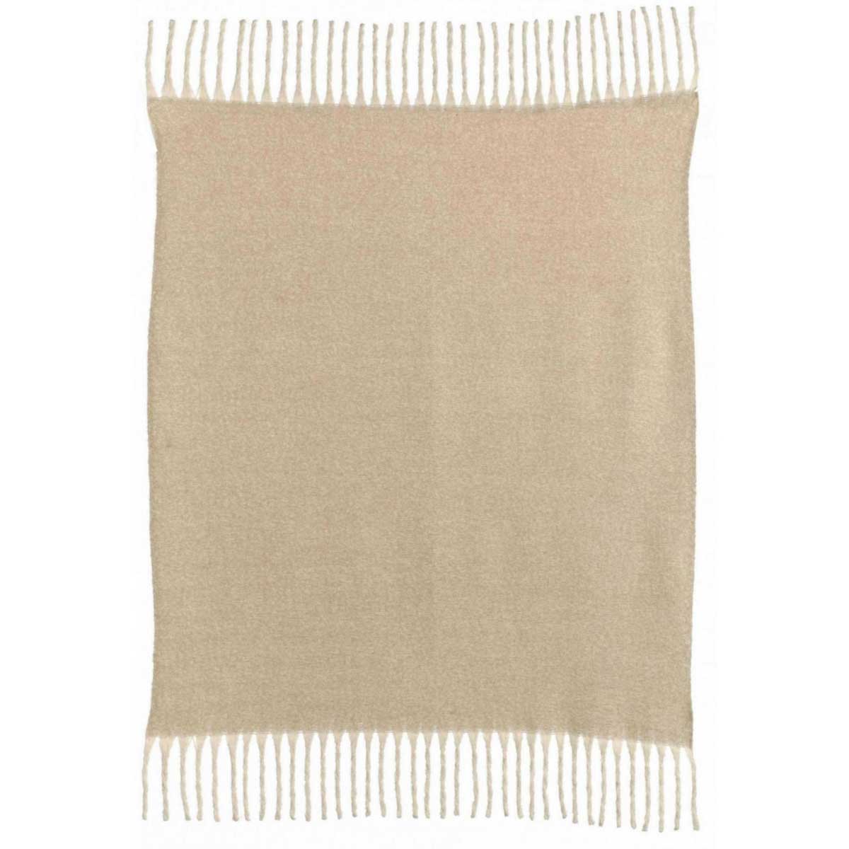 Plaid uni recyclé Isabel - 5 couleurs - Vivaraise