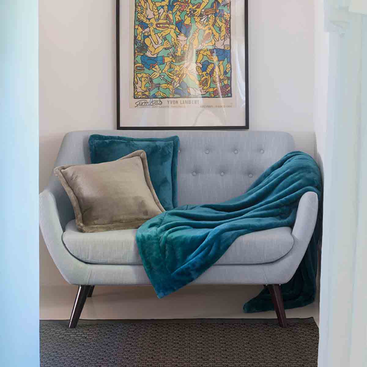 Plaid Tender 150x200 cm - 9 couleurs - Vivaraise