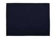 Set de table Borgo Haomy en lin enduit, finition piqué noir, coloris Encre – élégant et facile d’entretien