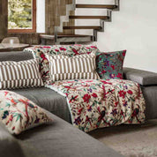 Housse de coussin Cancun Haomy en coton brodé – 4 coloris élégants