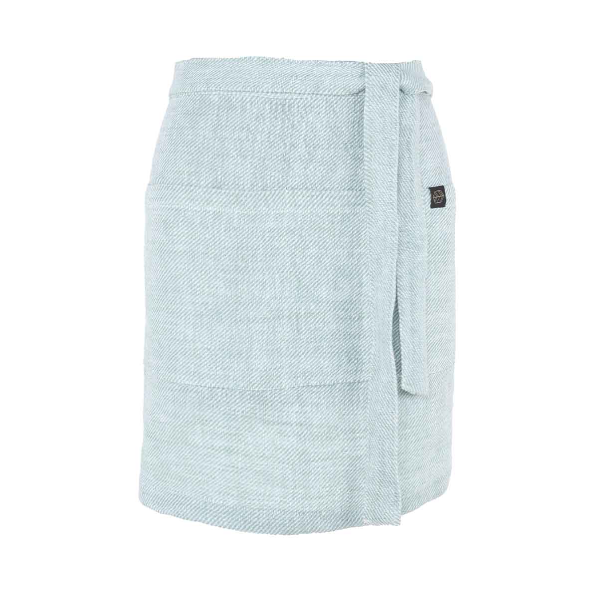 tablier bistrot en lin cuba celadon-harmony haomy