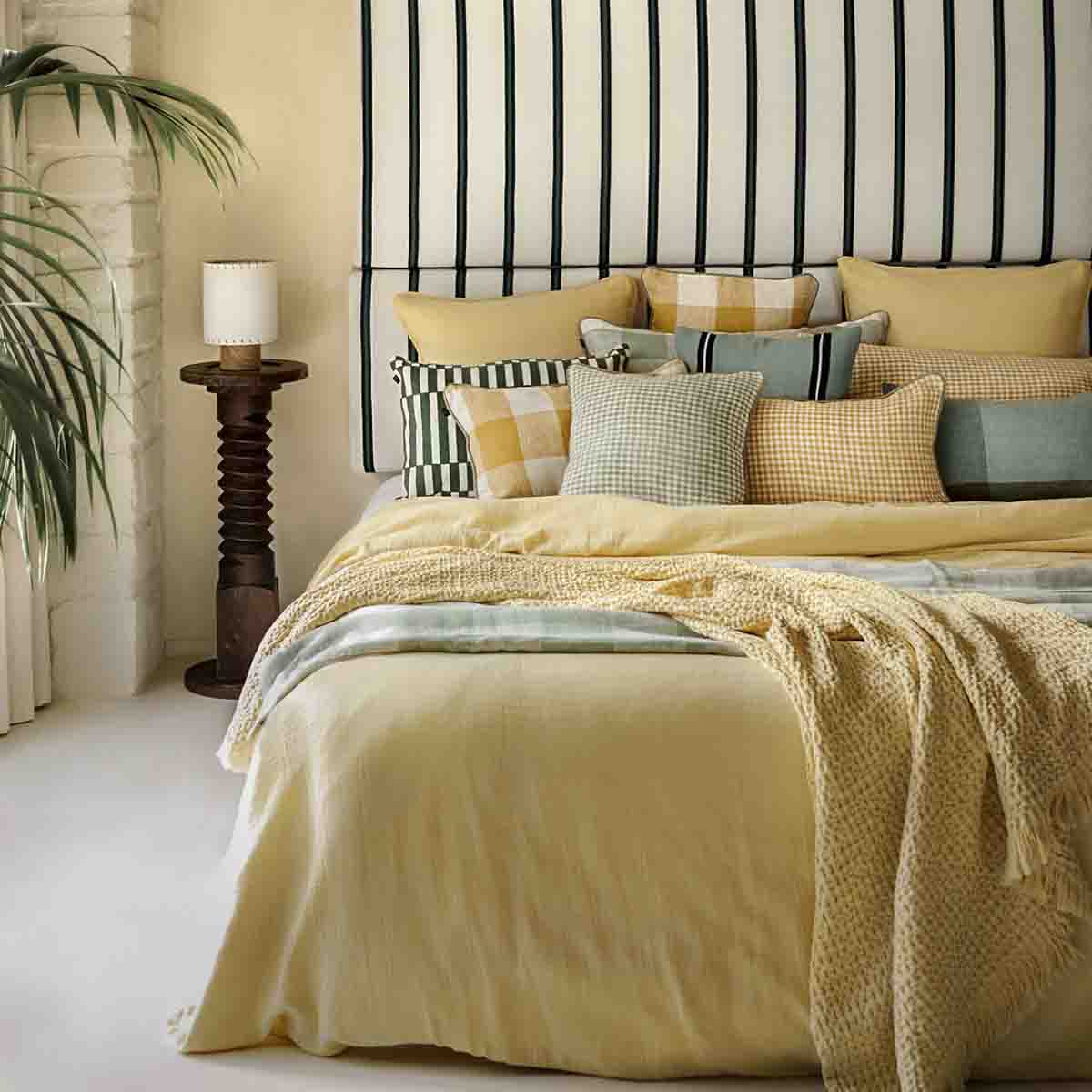 Drap housse en gaze de coton Dili Haomy - 21 coloris harmonieux