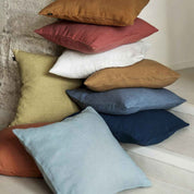 Figari Haomy cushion cover in washed linen and cotton – 16 natural colors