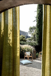 Figari Haomy curtain in linen and cotton 140x280 cm - 16 natural shades