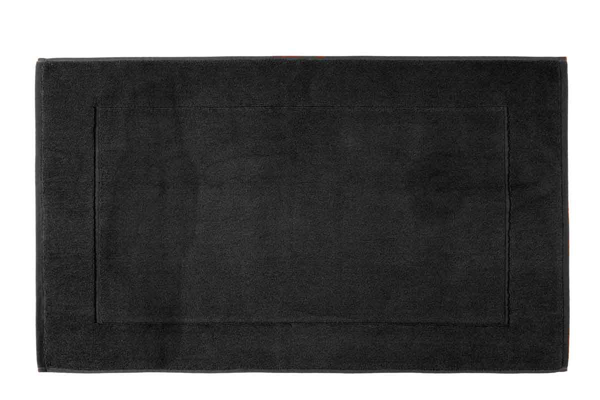 tapis de bain 50x85 cm grand hotel noir-harmony haomy