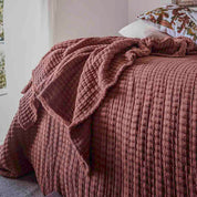 Couvre-lit Tivoli Haomy en coton – 6 teintes naturelles