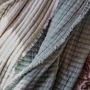 Couvre-lit Tivoli Haomy en coton – 6 teintes naturelles