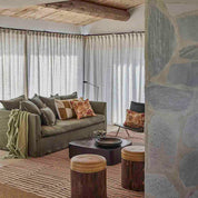 Rideau California Haomy Ruflette et Passe-Tringle 130×280 cm - 9 couleurs tendances