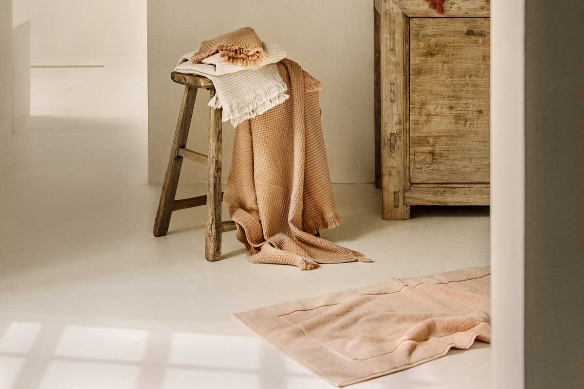 Collection Tapis de bain Grand Hôtel Haomy en coton - 18 couleurs intemporelles