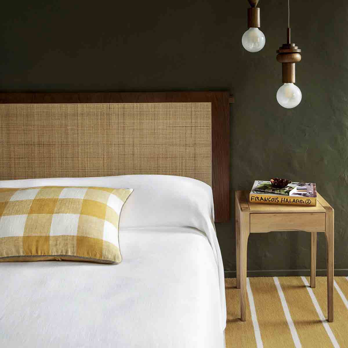 Couvre-lit lin lavé et coton Lineo 260x240 cm - 2 couleurs - Haomy - Harmony Textile