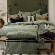 Drap housse en satin de coton Taloa Haomy - 5 couleurs raffinées