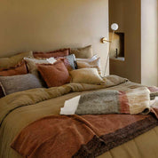 Housse de coussin Aspen Haomy en laine – 8 coloris élégants