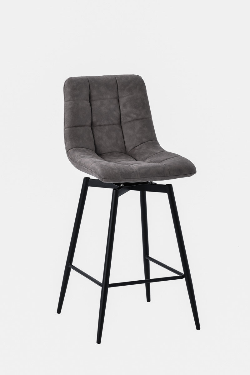 chaise-de-bar-tabouret-pivotant-tissus-pgtrading-lilly-harvey-gris-taupe-home-beddings-and-curtains