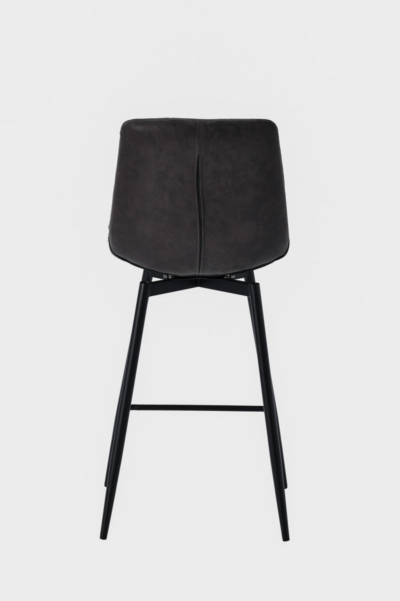 chaise-de-bar-tabouret-pivotant-tissus-pgtrading-lilly-harvey-gris-anthracite-home-beddings-and-curtains