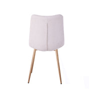 Chaise de salle à manger tissu matelassé Harvey n°2 - 6 couleurs - Home Beddings & Curtains