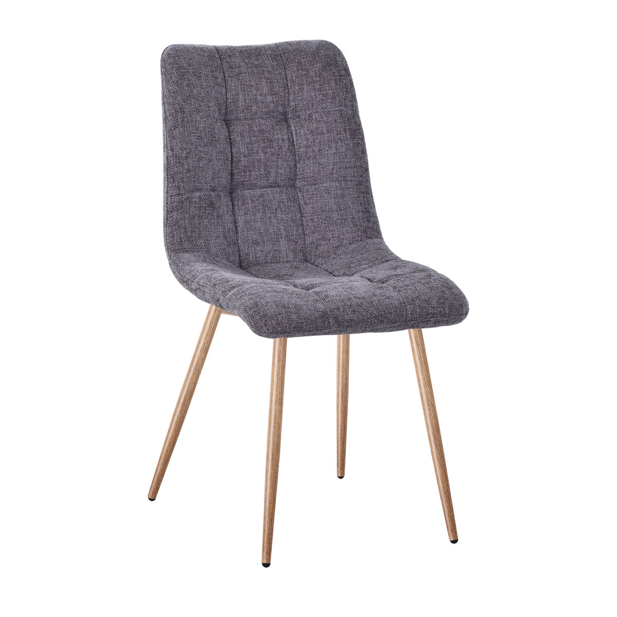 chaise-table-a-manger-tissu-pieds-effet-bois-taupe-lilas-home-beddings-and-curtains