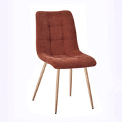 chaise-table-a-manger-tissu-pieds-effet-bois-terracotta-home-beddings-and-curtains