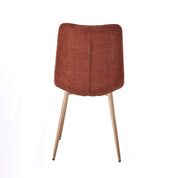 Chaise de salle à manger tissu matelassé Harvey n°2 - 6 couleurs - Home Beddings & Curtains