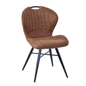 Chaise de salle à manger en microfibre Cooper - 5 couleurs - Home Beddings & Curtains