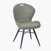 Chaise de salle à manger en microfibre Cooper - 5 couleurs - Home Beddings & Curtains