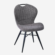 Chaise de salle à manger en microfibre Cooper - 5 couleurs - Home Beddings & Curtains