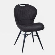 Chaise de salle à manger en microfibre Cooper - 5 couleurs - Home Beddings & Curtains