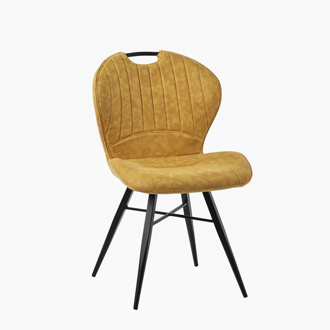 Chaise de salle à manger en microfibre Cooper - 5 couleurs - Home Beddings & Curtains