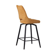 Chaise de bar pivotante Swede - 6 couleurs - Home Beddings & Curtains