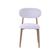 Chaise de salle à manger tissu matelassé Bjork - 6 couleurs - Home Beddings & Curtains