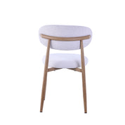 Chaise de salle à manger tissu matelassé Bjork - 6 couleurs - Home Beddings & Curtains