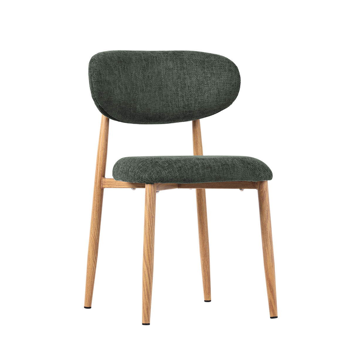 chaise-table-a-manger-tissu-pieds-effet-bois-vert-home-beddings-and-curtains