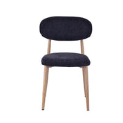 Chaise de salle à manger tissu matelassé Bjork - 6 couleurs - Home Beddings & Curtains