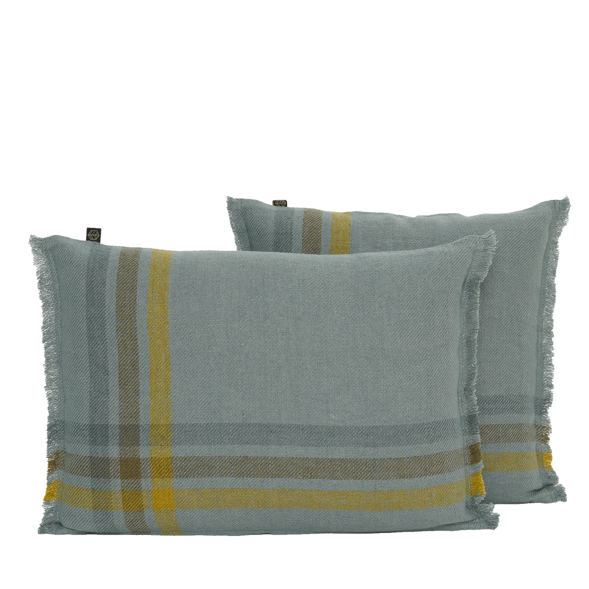 Square linen cushion cover Malibu 45x45 cm - Harmony Haomy