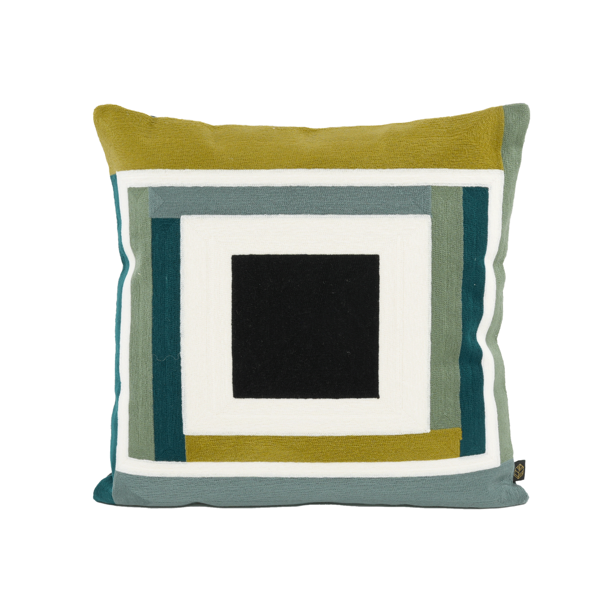 Tikri square linen cushion cover 45x45 - Harmony Haomy