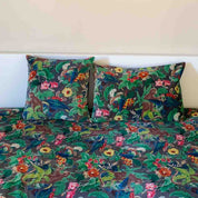 edredon-coussins velours monkey-harmony haomy