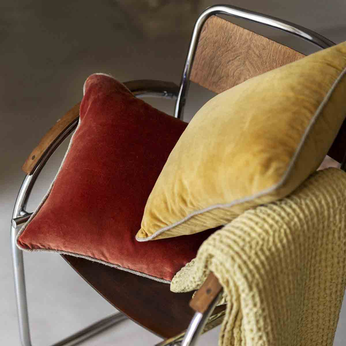 Couvre lit coton lavé nid d'abeille Tempo Haomy - 11 couleurs intemporelles