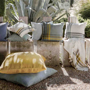 Figari Haomy cushion cover in washed linen and cotton – 16 natural colors