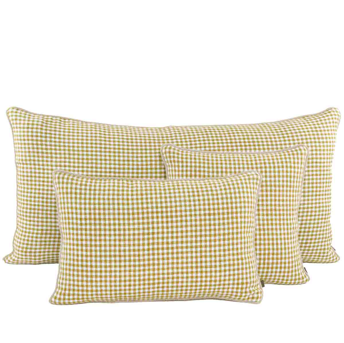 Piana rectangle linen cushion cover 40x60 cm - Harmony Haomy
