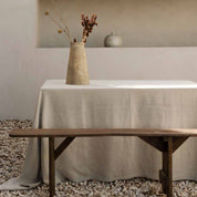 Nappe Granville Haomy en lin lavé – 2 teintes sobres