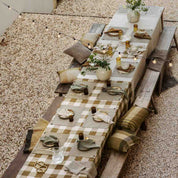 Nappe Palma Haomy en 100 % lin lavé – 2 coloris élégants