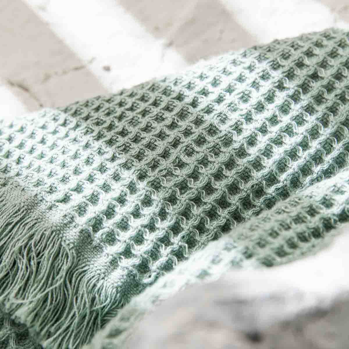 Timor Haomy Badetuch aus Wabenbaumwolle – 7 leuchtende Farben